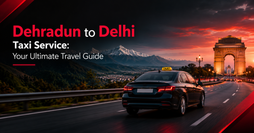 Dehradun to Delhi Taxi Service