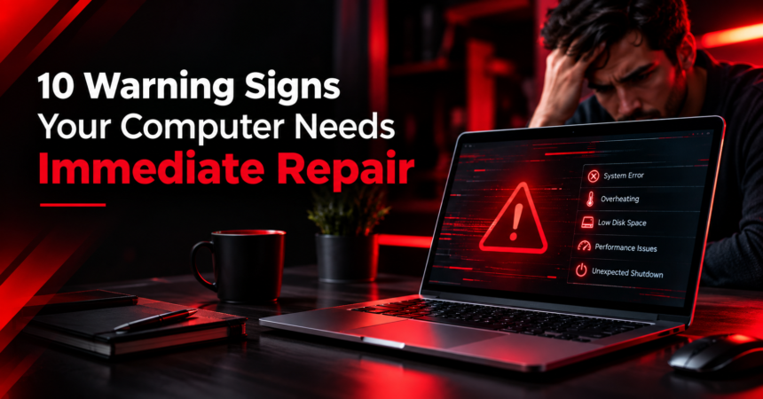 10 Warning Signs Your Computer Needs Immediate Repair 10 Warning Signs Your Computer Needs Immediate Repair